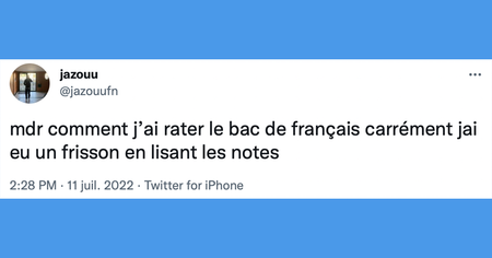 #BacDeFrançais 2022 : les 15 tweets les plus drôles sur les résultats d'une épreuve qui a divisé