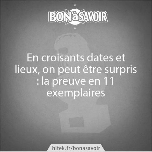 Découvrez 11 faits historiques hallucinants
