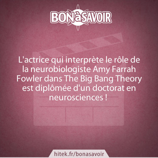 Mayim Bialik (The Big Bang Theory) est diplomée d'un doctorat en neurosciences comme son personnage !